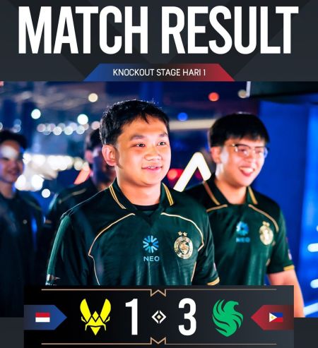 Tumbang 1-3 dari Team Falcons PH, Langkah Team Vitality Terhenti di 8 Besar MSC 2026 ​