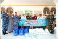 Sambut Hari Bakti Ke-79 TNI AU, Lanud Sjamsudin Noor Gelar Anjangsana ke Panti Asuhan dan Purnawirawan