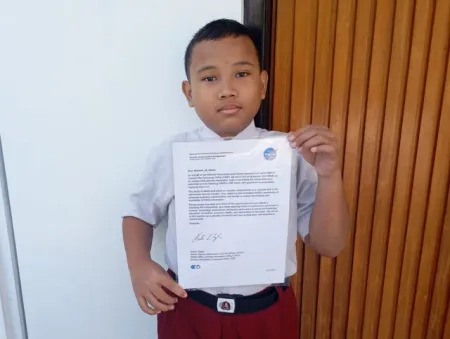 Hebat! Bocah SD Asal Boyolali Raih Penghargaan NASA Usai Temukan Celah Keamanan Sistem