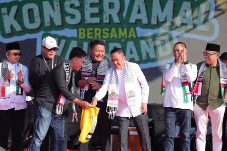 Aksi Bela Palestina Jilid VI, Ribuan Warga Palembang Padati DPRD