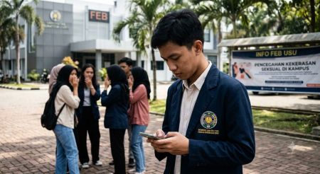 Viral! Mahasiswa USU Diduga Lecehkan Puluhan Korban Lewat Medsos, Modus Kenalan di TikTok hingga WhatsApp