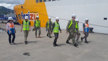 Tim Latma Pacific Partnership 2026 wilayah Sibolga-Tapteng Tiba di Pelabuhan Pelindo Sibolga