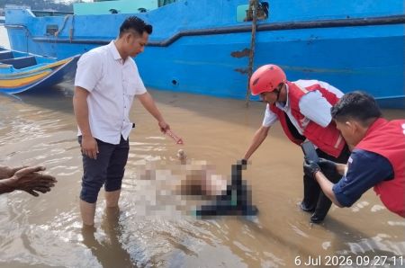 Tim Ditpolairud Temukan Warga Banyuasin yang Diterkam Buaya