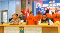 Polres Padangsidimpuan Ringkus Enam Tersangka Kasus Narkotika Selama Dua Minggu Operasi