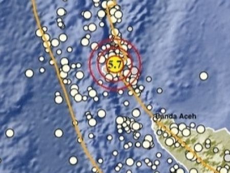 Gempa Magnitudo 5,7 Guncang Perairan Sabang Aceh, BMKG Pastikan Tak Berpotensi Tsunami