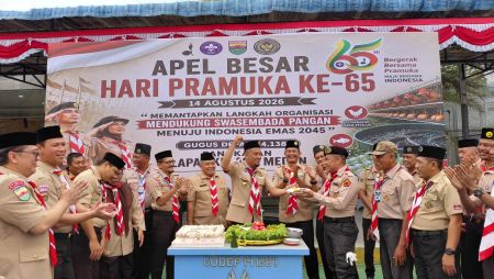Rayakan HUT Pramuka ke-65, Lapas Kelas I Medan Perkuat Pembinaan Karakter Warga Binaan