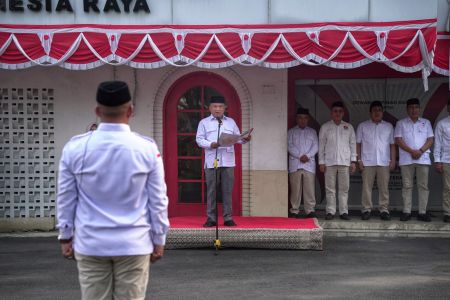HUT RI ke-81 di Gerindra Sumut, Sugiat Santoso Ingatkan Kader Siapkan Diri Wujudkan Indonesia Emas