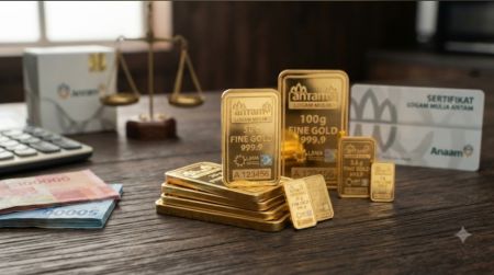 Tren Positif Berlanjut! Harga Emas Antam Naik Rp18.000 ke Rp2.768.000 Hari Ini