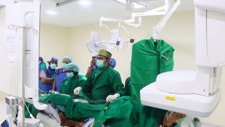 RS Adam Malik Dampingi Operasi Coiling Aneurisma Pertama Pasien Stroke di RSUD Deliserdang