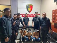 Bawa Sajam, Tiga Anggota Geng Motor Diringkus Tim Macan di Marelan Pasar 9