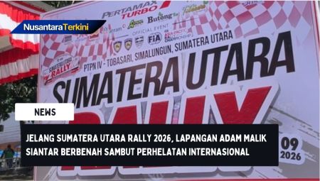 Jelang Sumatera Utara Rally 2026, Lapangan Adam Malik Siantar Berbenah Sambut Perhelatan Internasional