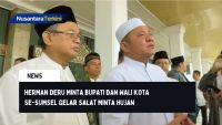 Herman Deru Minta Bupati dan Wali Kota se-Sumsel Gelar Salat Minta Hujan