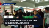 Tolak Relokasi Sepihak, Ratusan UMKM Taman Bunga Geruduk Balai Kota Siantar
