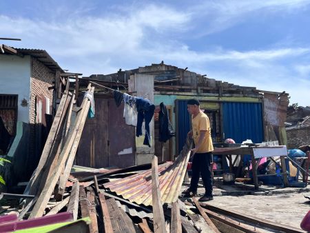 Cucu Lahir Tepat HUT RI, Esok Harinya Rumah Kakek di Medan Diterjang Puting Beliung