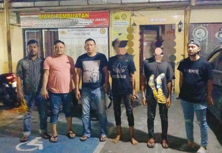 Dua Pria Diduga Bawa Motor Curian dari Aceh ke Binjai Diamankan Timsus Libas