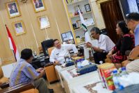 Wali Kota Wesly Bahas Beasiswa Hafiz dan Peningkatan SDM Bersama FAI UMA