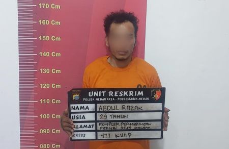 Butuh Uang untuk Beli Sabu, Pria di Medan Nekat Curi Spion Mobil
