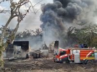 Dapur Minyak Tradisional Warga di Langkat Terbakar, Kerugian Ditaksir Rp300 Juta