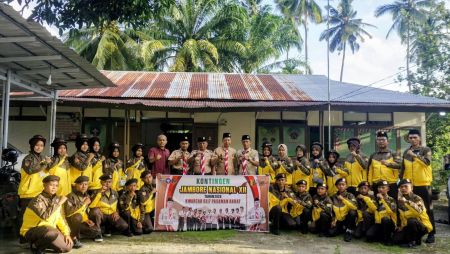 Lepas 60 Anggota Pramuka ke Jamnas XII Cibubur, Ketua Kwarcab Pasaman Barat Ingatkan Jaga Nama Baik Daerah