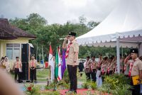 39 Anggota Kontingen Pramuka Medan Bertolak ke Jamnas XII Cibubur Lewat Rute Laut