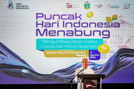 Cegah Pinjol Ilegal Sejak Dini, Pemprov Sumut Tanamkan Budaya Menabung untuk Generasi Muda