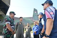Atasi Karhutla di Kalimantan, TNI Kerahkan Tiga Pesawat Cassa-212 untuk Operasi Modifikasi Cuaca