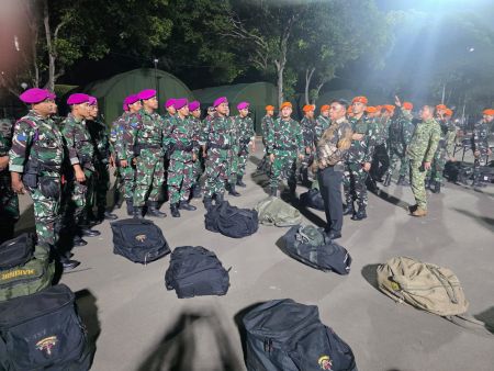 TNI Kerahkan Satgas Khusus Berkemampuan Spesialis Percepat Penanganan Karhutla di Riau ​