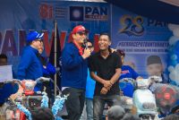 Apresiasi Jalan Santai PAN, Wali Kota Rico Waas Ajak Parpol Bersinergi dan Tegaskan Komitmen Pembangunan Medan Utara ​