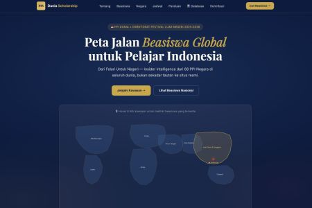 PPI Dunia Luncurkan Portal Scholarship Guide, Peta Jalan Beasiswa Global bagi Pelajar Indonesia ​