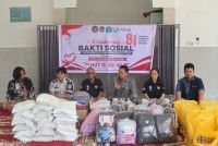 Rayakan HUT ke-81 RI, Imigrasi Padangsidimpuan dan NSHE PLTA Batang Toru Berbagi ke Anak Panti