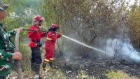 Luasan Kebakaran Sungai Rambutan Masih Dihitung, Tim Manggala Agni Gempur Karhutla di Lima Titik