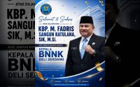 Kombes Fadris Sangun Ratu Lana akan Lakukan Belanja Masalah di BNNK Deliserdang