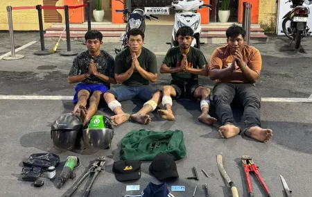 Komplotan Curanmor Antarprovinsi Dibongkar di Medan, Julpan Cs Akui Gasak 71 Motor hingga Pekanbaru