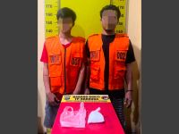 Gerebek Dusun Palu Sibaji, Polresta Deliserdang Bekuk Dua Pengedar dan Sita 153 Gram Sabu