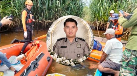 Tragis, Anggota Ditsamapta Polda Sumsel Ditemukan Meninggal di Perairan Mesuji Lampung
