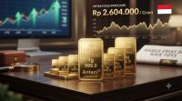 Harga Emas Antam Naik Tipis ke Rp2.604.000 per Gram, Cek Daftar Lengkapnya di Sini!