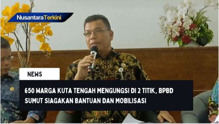 650 Warga Kuta Tengah Mengungsi di 2 Titik, BPBD Sumut Siagakan Bantuan dan Mobilisasi