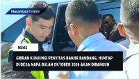 Gibran Kunjungi Penyitas Banjir Bandang, Huntap di Desa Napa Bulan Oktober 2026 Akan Dibangun