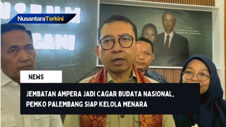 Jembatan Ampera jadi Cagar Budaya Nasional, Pemko Palembang Siap Kelola Menara