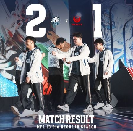 Hasil MPL ID Season 18: Revers Sweap 2-1, EVOS Pecahkan Rekor Win Streak BTR