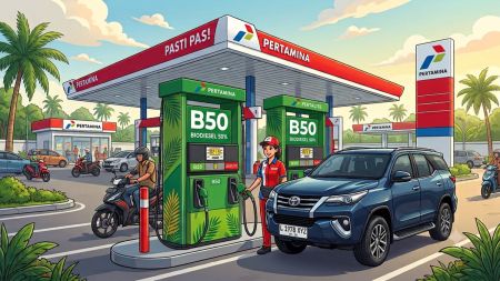 Penyaluran B50 Tembus 3,4 Juta KL, Kementerian ESDM Catat 94 Persen SPBU Siap ​