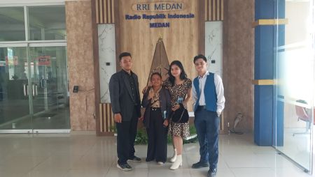 Perdana Ikuti Bintang Radio RRI Medan, Maria Chelsa Nainggolan Sempat Gugup Sebelum Menikmati Panggung