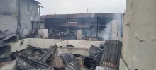 Kebakaran di Padangsidimpuan Hanguskan 9 Rumah, 1 Meninggal Dunia