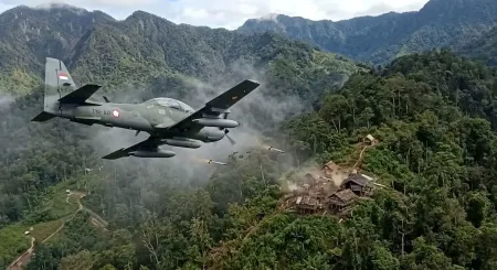 Markas OPM Egianus Kogoya di Nduga Diserang dari Udara? Ini Kata TNI