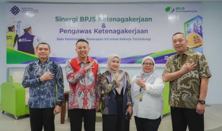 ‎Sinergi Pengawasan Diperkuat, Kepatuhan, K3, dan Perlindungan Pekerja Jadi Fokus BPJS Ketenagakerjaan Wilayah Sumbagut