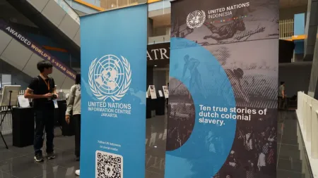 PBB dan BINUS Edukasi Mahasiswa Lewat Pameran Perbudakan Kolonial ​