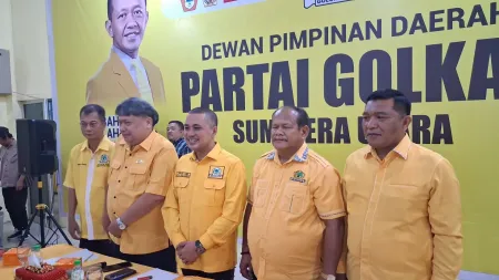 Berikut Nama-Nama Pengurus DPD Golkar Sumut Periode 2025-2030