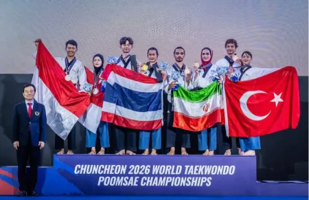 Atlet Taekwondo TNI Raih Medali Perak di Korea Selatan