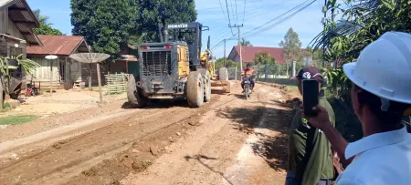 Perbaikan Jalan Suka Makmur–Alue Ie Itam Mulai Dikerjakan