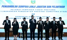 Lantik Tiga Pejabat Eselon II, Bobby Nasution Minta Target Terukur